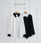 ILYA POLKA SHIRT / ATASAN KEMEJA POLKA