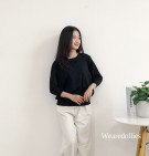 IVEL KNIT TOP / ATASAN KNIT POLOS