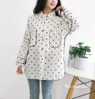 JESLYE SHIRT / ATASAN POLKA BASIC