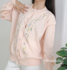 JEY CARDY / CARDIGAN MOTIF BUNGA IMPORT