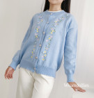 JEY CARDY / CARDIGAN MOTIF BUNGA IMPORT