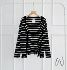 JINNIE KNIT OUTER / CARDIGAN STRIPES