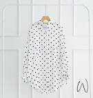 JOAN POLKA TOP / KEMEJA POLKADOT