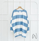 KALISA STRIPES TOP / ATASAN OVERSIZE