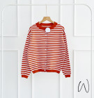 KANIRA STRIPES OUTER/CARDIGAN KNIT