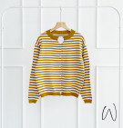 KANIRA STRIPES OUTER/CARDIGAN KNIT