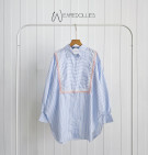 KATARA STRIPES SHIRT / KEMEJA STRIPES MIX LACE