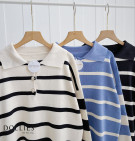 KATFA KNIT TOP / KNIT STRIPES PREMIUM