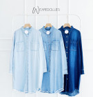 KEIZI LONG TOP / DENIM LONG TOP