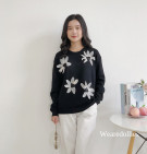 KELTIS KNIT SWEATER / SWEATER KNIT MIX BUNGA