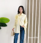 KEYRA SHIRT / KEMEJA WANITA MIX BUNGA PRISKET