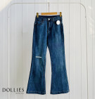 KIERA DENIM PANTS / CELANA DENIM CUTBRAY