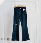 KIERA DENIM PANTS / CELANA DENIM CUTBRAY