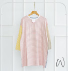 KLURA STRIPES TOP / KAOS OVERSIZE