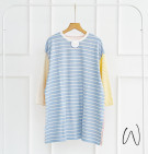 KLURA STRIPES TOP / KAOS OVERSIZE