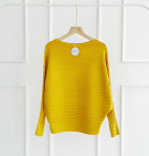 Knitted Batwing Blouse