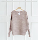 Knitted Batwing Blouse