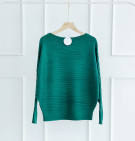 Knitted Batwing Blouse