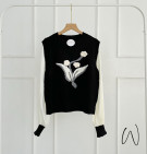 LADY SWEATER / SWEATER KNIT MOTIF BUNGA