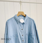 LAGUZA DENIM SHIRT / KEMEJA DENIM OVERSIZE