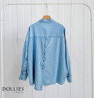 LAGUZA DENIM SHIRT / KEMEJA DENIM OVERSIZE