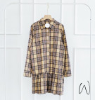 LALUNNA FLANEL TOP / ATASAN FLANEL