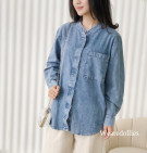 LAUREN SHIRT / ATASAN DENIM WANITA