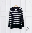 LAVANYA STRIPED BLOUSE / ATASAN RAJUT GARIS