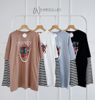 LAVIE TOP / ATASA KAOS SABLON