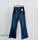 LAXY PANTS / CELANA DENIM CUTBRAY