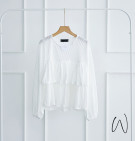 LEEVA PLEATS BLOUSE / ATASAN BASIC