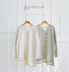 LESTA BLOUSE / BLOUSE STRIPES OVERSIZE