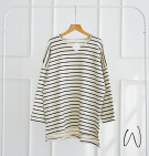 LESTA BLOUSE / BLOUSE STRIPES OVERSIZE