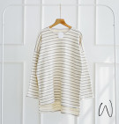 LESTA BLOUSE / BLOUSE STRIPES OVERSIZE