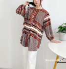 LIANA TOP / ATASAN MOTIF IMPORT