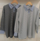 LILIA STRIPES BLOUSE | BLOUSE OVERSIZE PREMIUM