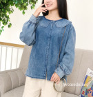 LIPIE DENIM SHIRT / ATASAN DENIM POLOS