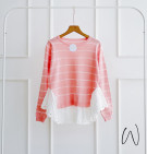 LISA BLOUSE / ATASAN KNIT STRIPES