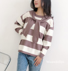 LOONY KNIT SWEATER / SWEATER KNIT MIX VEST