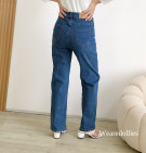 LOOSE PANTS / CELANA DENIM KULOT HIGHWAIST