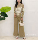 LOREN SET / ONESET DAILY KNIT PREMIUM MOTIF SALUR