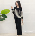 LOREN SET / ONESET DAILY KNIT PREMIUM MOTIF SALUR