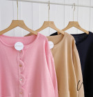 LOVE BUTTON CARDY / KNIT CARDY PREMIUM