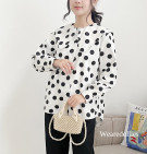 MAIMA SHIRT / KEMEJA POLKA KERAH SAILOR