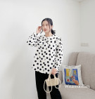 MAIMA SHIRT / KEMEJA POLKA KERAH SAILOR