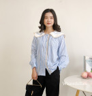 MALPA STRIPES SHIRT / KEMEJA STRIPES WANITA