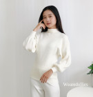 MARWA TURTLENECK / ATASAN KNIT KERAH TINGGI