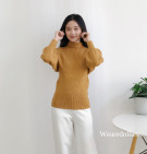 MARWA TURTLENECK / ATASAN KNIT KERAH TINGGI