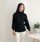 MARWA TURTLENECK / ATASAN KNIT KERAH TINGGI