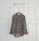 MELDA SHIRT / KEMEJA MOTIF LEOPARD